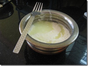 My home-made curd